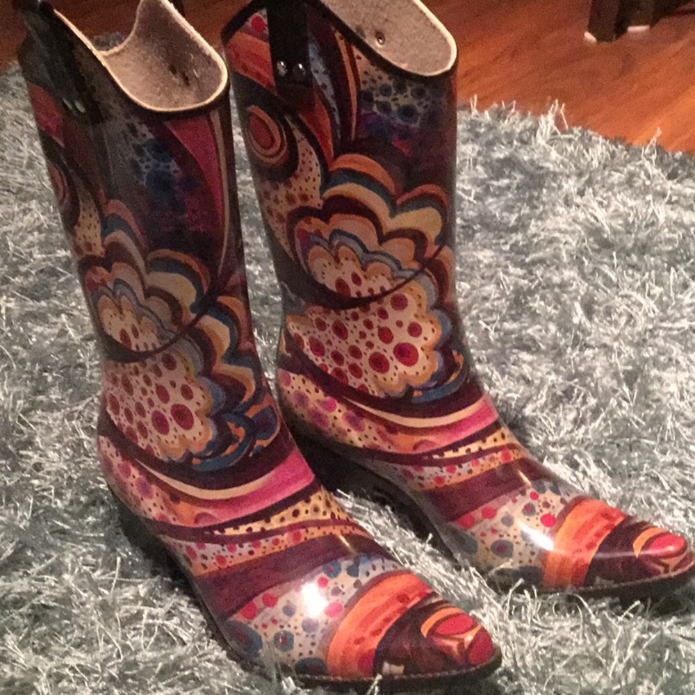 Nomad cowboy rain boots